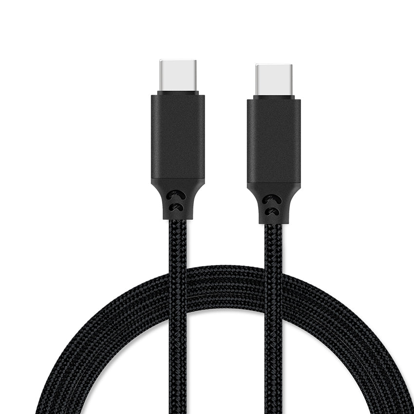 Maxguard Veloce-Series Type C to Type C 100W Nylon Braided  QC Fast Charging Cable 1m