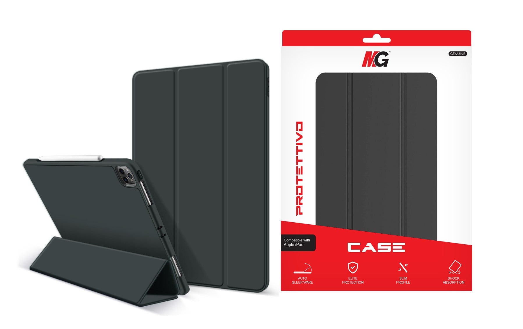 Maxguard  iPad Mini 8.3 Bundle(Screen Protector+Trifold Case)