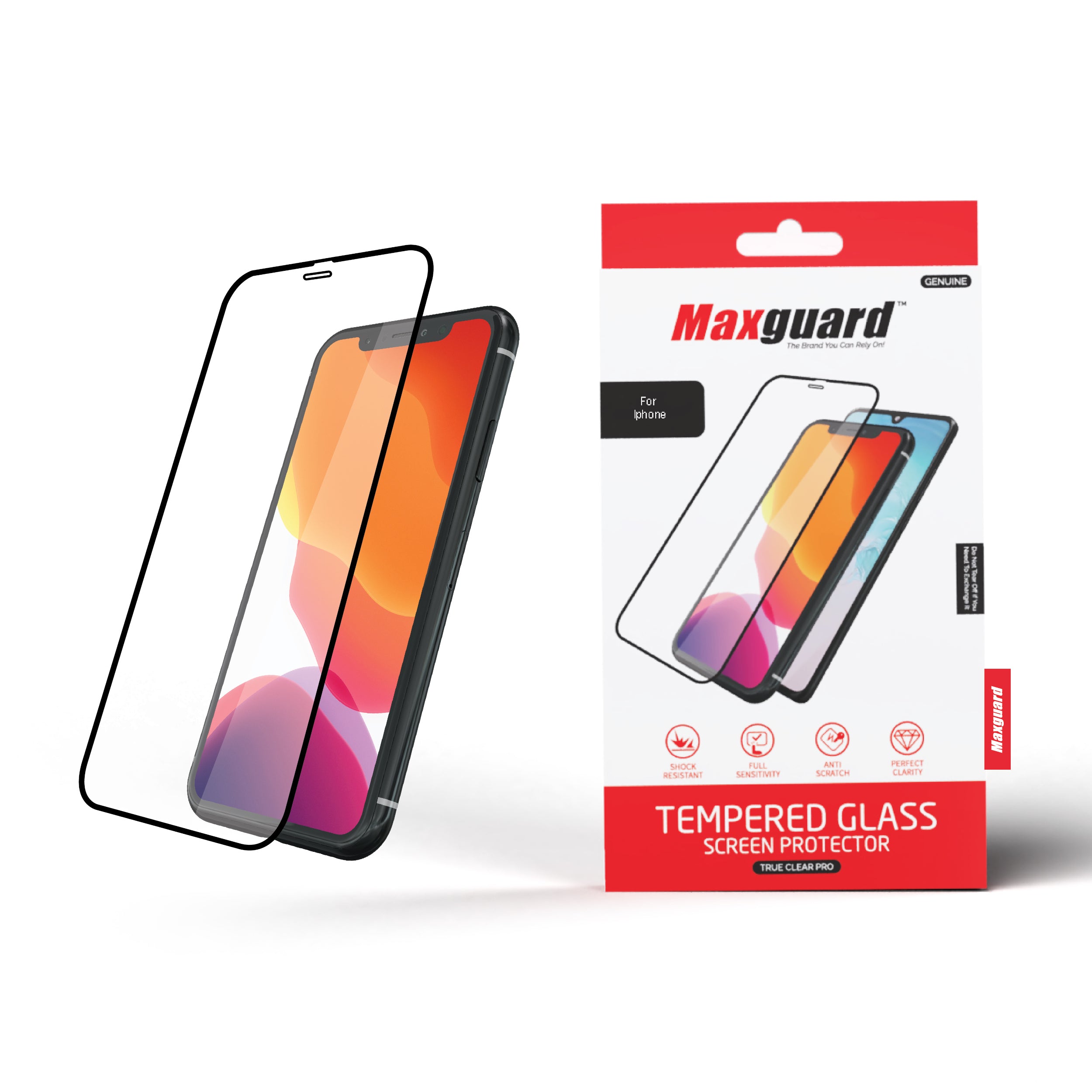 Maxguard Samsung Galaxy Note10 Plus 3D Screen Protector(Crystal Clear)