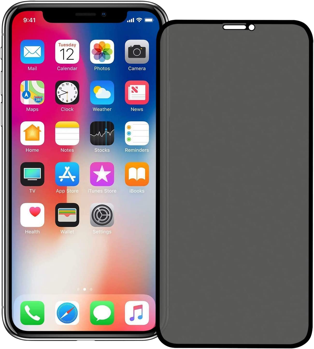 Maxguard iPhone 11 Privacy Screen Protector(Crystal Clear)