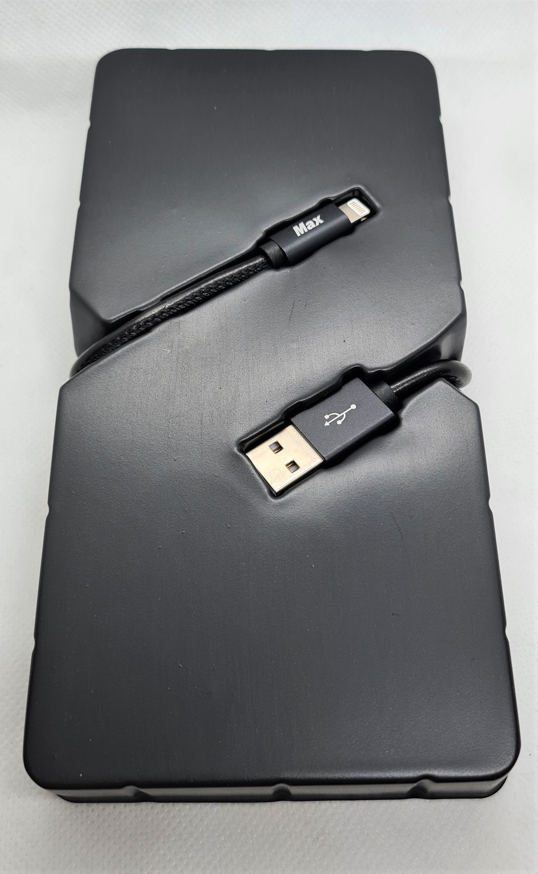 Maxguard Leather  Lightning Cable 1.2m(Black)