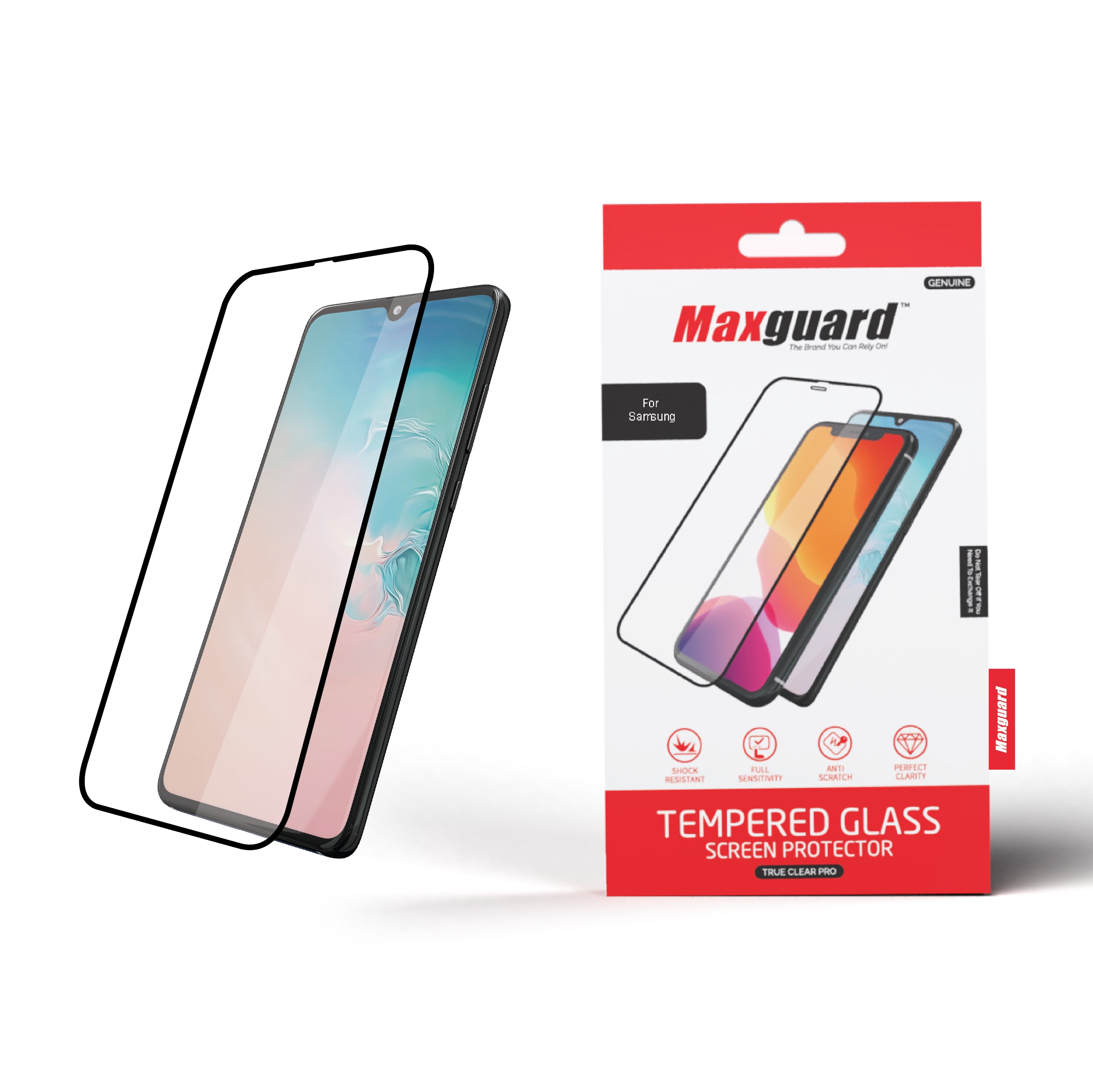 Maxguard  Samsung A71 3D Screen Protector(Crystal Clear)