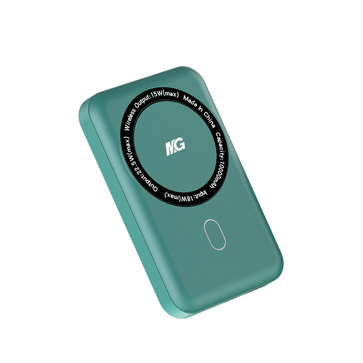 Maxguard Veloce-Series Magetic Wireless PowerBank 10000mah(Green)