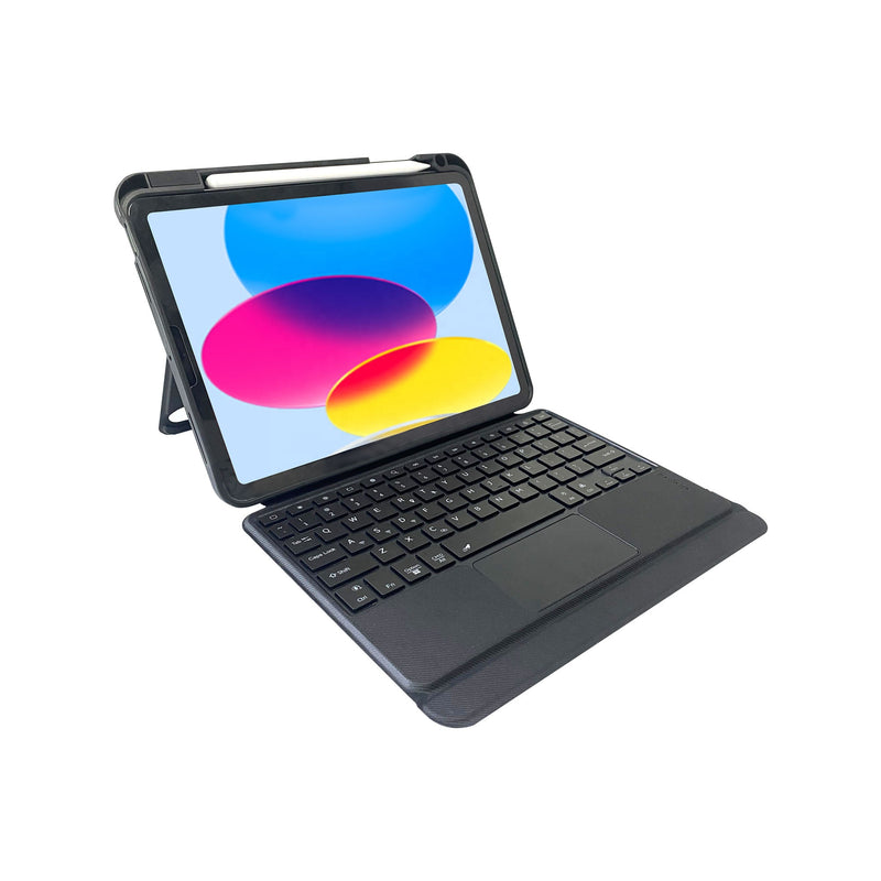 Maxguard Efficiente-Series iPad 10th Gen 2022 Deattachable Keyboard Case(RGB)