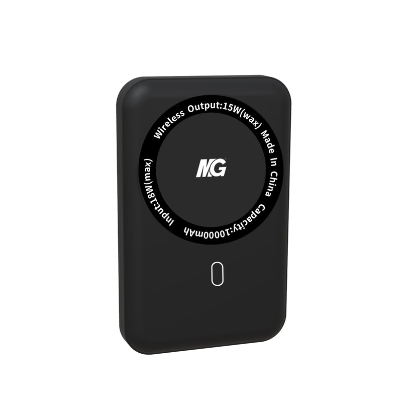 Maxguard Veloce-Series Magetic Wireless PowerBank 10000mah(Black)