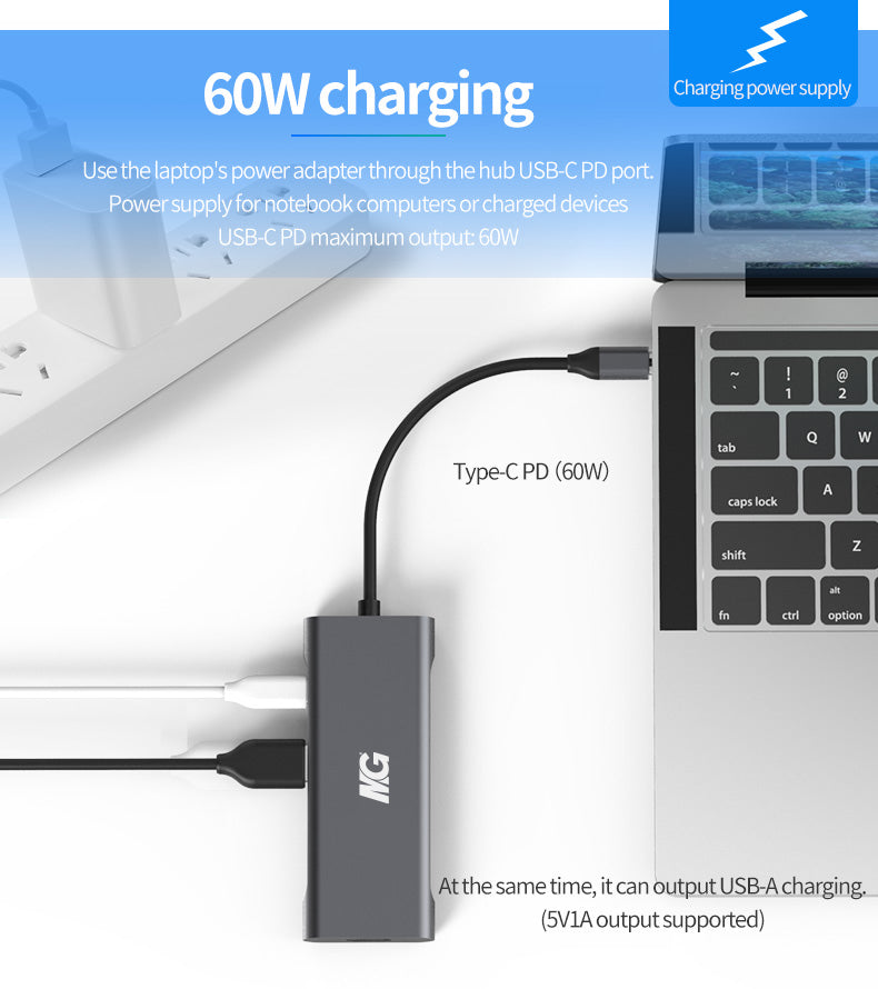 Maxguard Rayo-Series 7 In 1 USB-C Hub