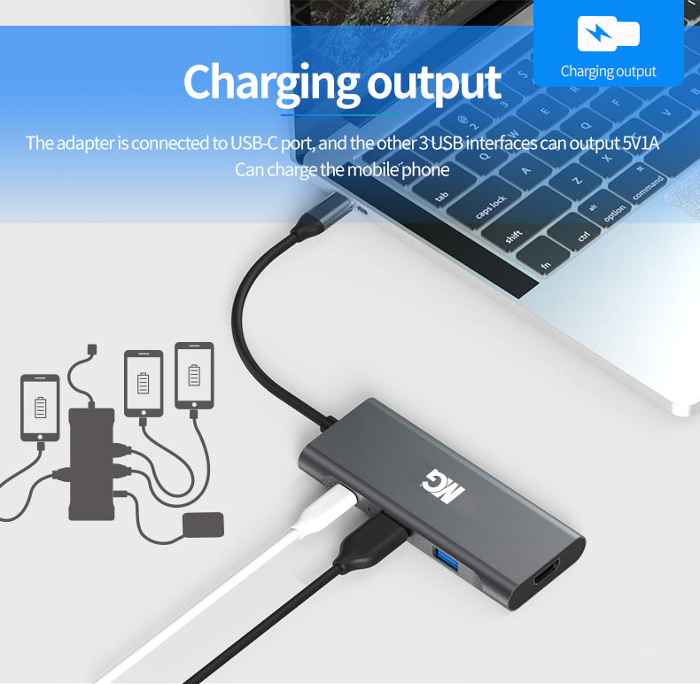 Maxguard Rayo-Series 7 In 1 USB-C Hub