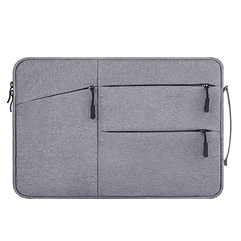 Maxguard Moda-Series MacBook air 2022 14" 3 Zipper Sleeve(Light Grey)