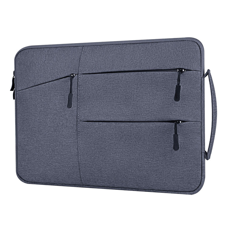 Maxguard Moda-Series Macbook air 2022 14" 3 Zipper Sleeve(Navy Blue)