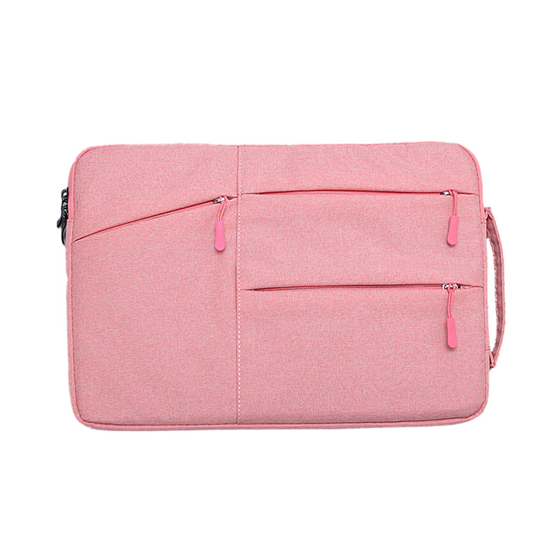 Maxguard Moda-Series Macbook air 2022 14" 3 Zipper Sleeve(Pink)