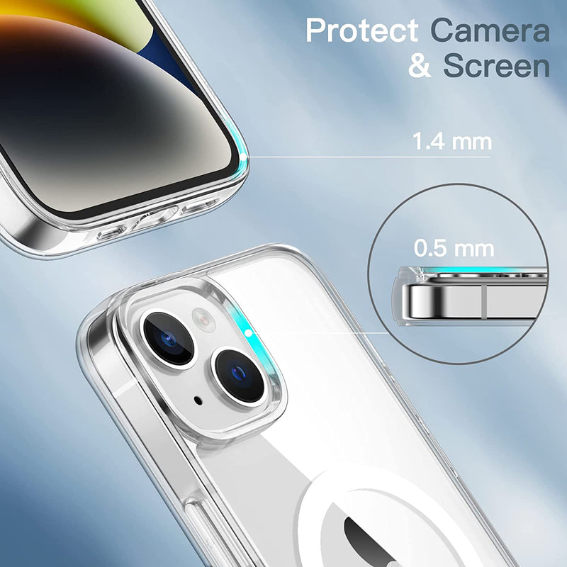 Maxgaurd Efficiente-Series iPhone 14 Clear Magnetic case