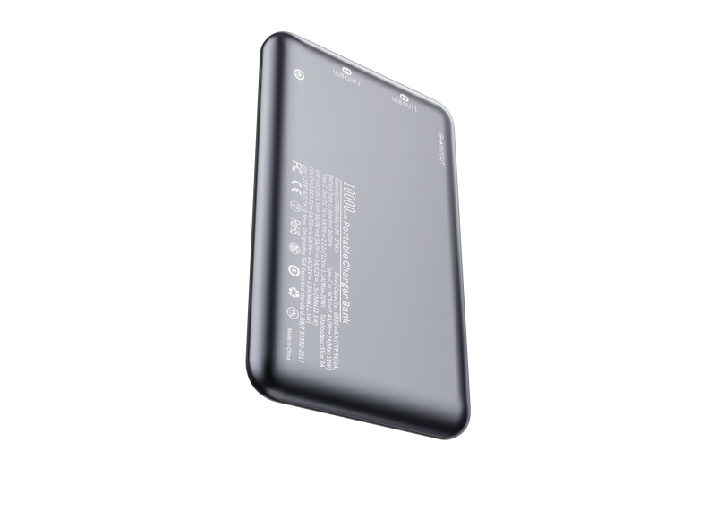 Maxguard-Veloce Series PD20W+Dual USB Adaptive Quick Charging   10000mah