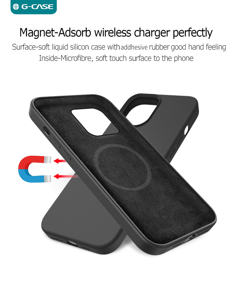 Maxgaurd Efficiente-Series iPhone 14 Silicone Magnetic case