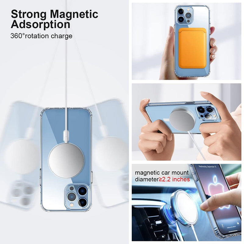 Maxgaurd Efficiente-Series iPhone 13 Pro Clear Magnetic case